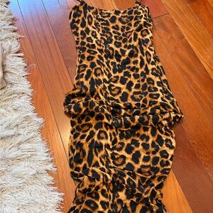 JLUXLABEL Wild Animal Print Dress